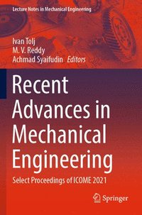 bokomslag Recent Advances in Mechanical Engineering