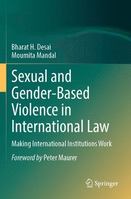 bokomslag Sexual and Gender-Based Violence in International Law