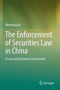 bokomslag The Enforcement of Securities Law in China