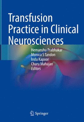 bokomslag Transfusion Practice in Clinical Neurosciences