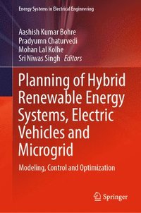 bokomslag Planning of Hybrid Renewable Energy Systems, Electric Vehicles  and Microgrid
