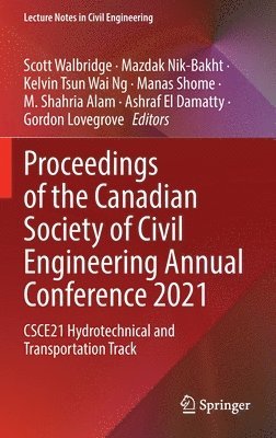 bokomslag Proceedings of the Canadian Society of Civil Engineering Annual Conference 2021