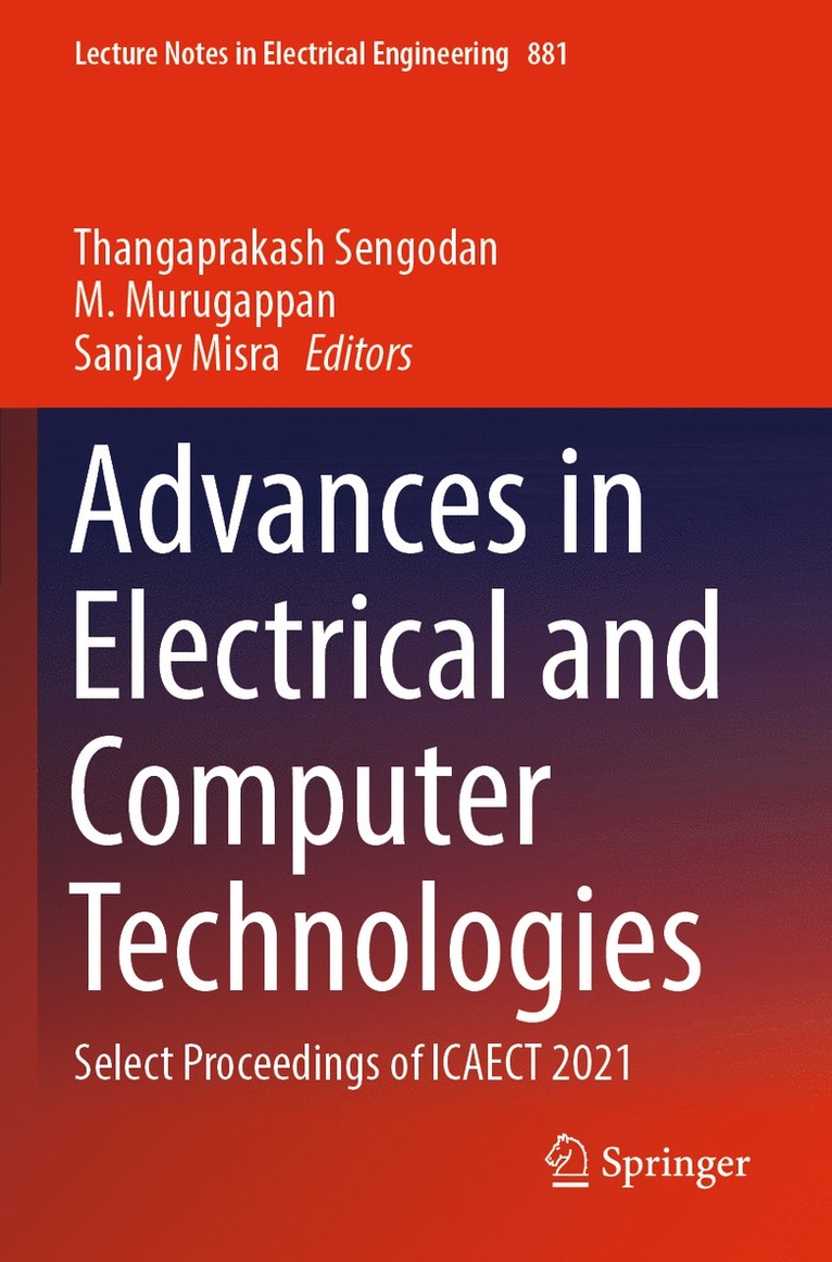 Advances in Electrical and Computer Technologies 1