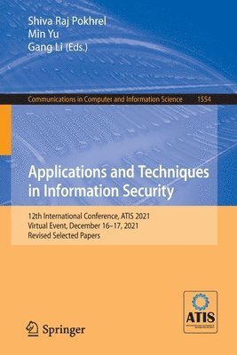 Applications and Techniques in Information Security 1