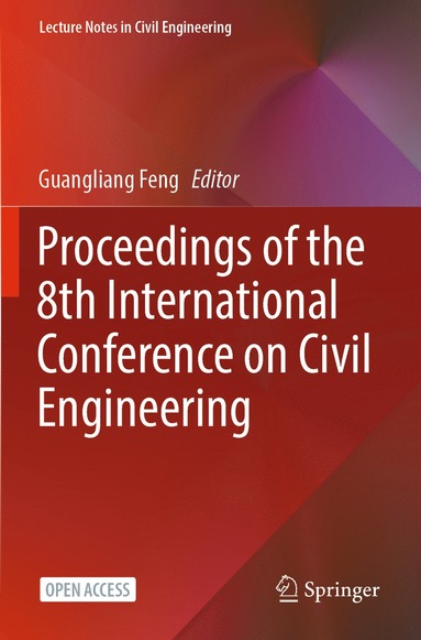 bokomslag Proceedings of the 8th International Conference on Civil Engineering