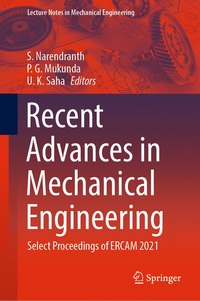 bokomslag Recent Advances in Mechanical Engineering