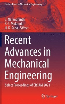 bokomslag Recent Advances in Mechanical Engineering