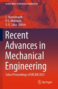 bokomslag Recent Advances in Mechanical Engineering