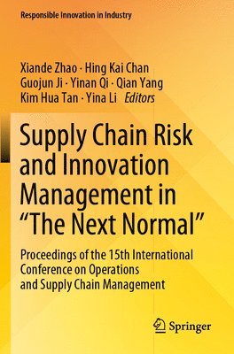 bokomslag Supply Chain Risk and Innovation Management in The Next Normal