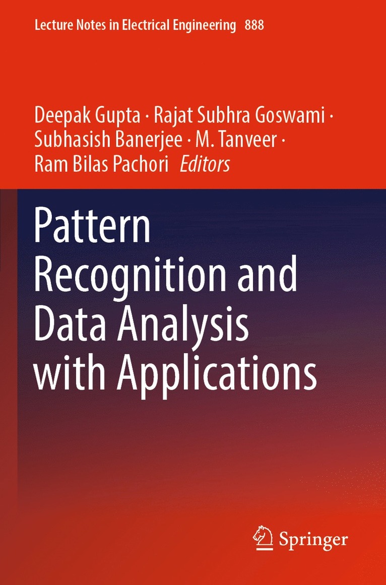 Pattern Recognition and Data Analysis with Applications 1