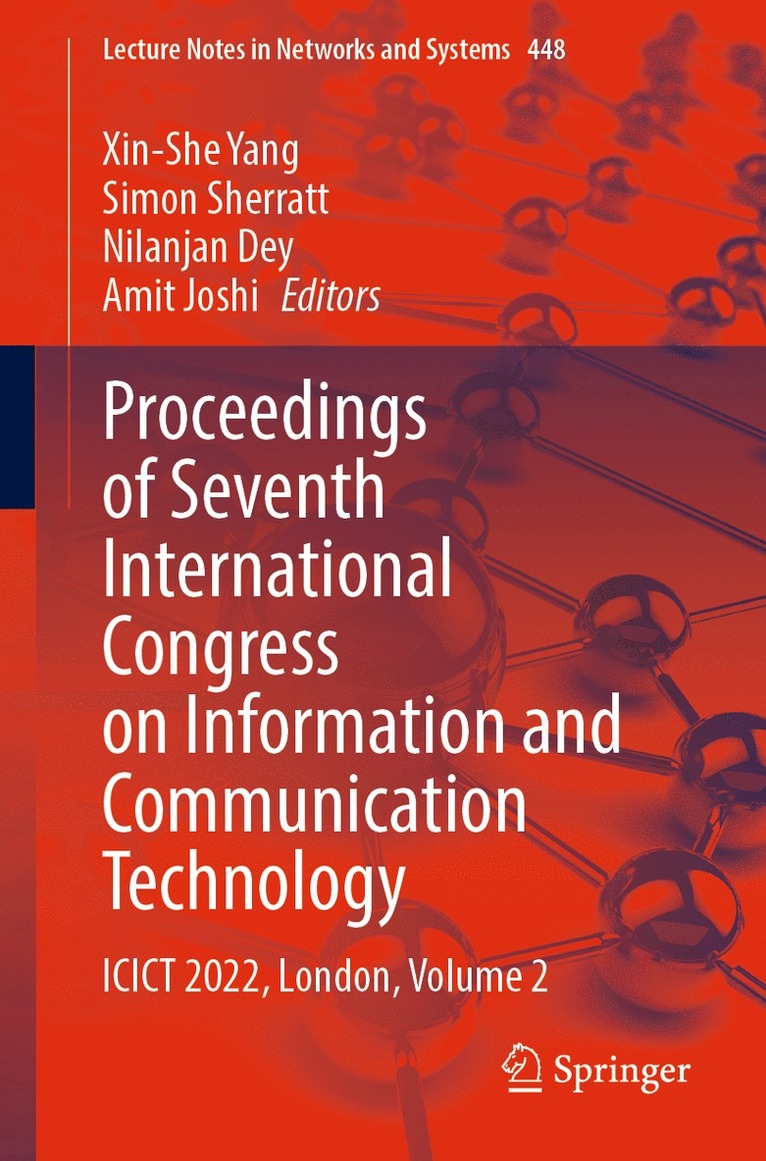 Xin-She Yang, Simon Sherratt, Nilanjan Dey, Amit Joshi - Proceedings of Seventh International Congress on Information and Communication Technology, Häftad