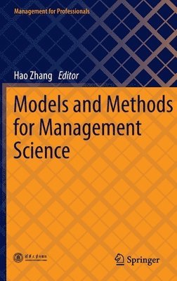 bokomslag Models and Methods for Management Science