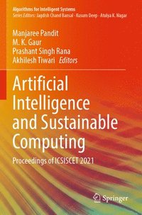 bokomslag Artificial Intelligence and Sustainable Computing
