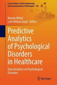 bokomslag Predictive Analytics of Psychological Disorders in Healthcare