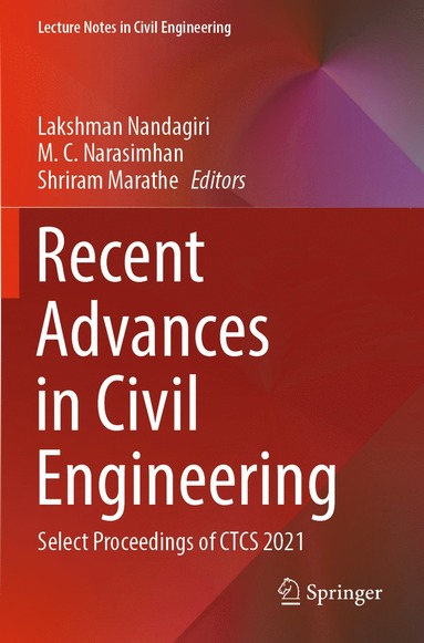 bokomslag Recent Advances in Civil Engineering