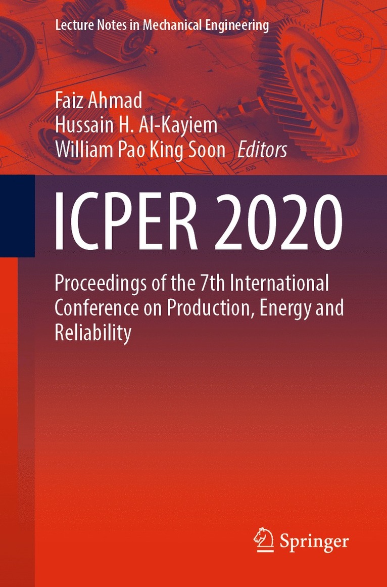 Faiz Ahmad, Hussain H. Al-Kayiem, William Pao King Soon - ICPER 2020, Häftad