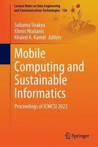 bokomslag Mobile Computing and Sustainable Informatics