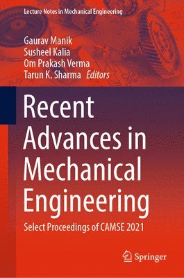 Recent Advances in Mechanical Engineering 1
