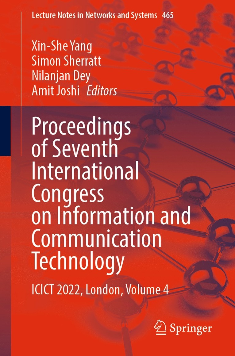 Xin-She Yang, Simon Sherratt, Nilanjan Dey, Amit Joshi - Proceedings of Seventh International Congress on Information and Communication Technology, Häftad