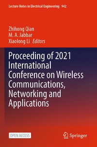 bokomslag Proceeding of 2021 International Conference on Wireless Communications, Networking and Applications