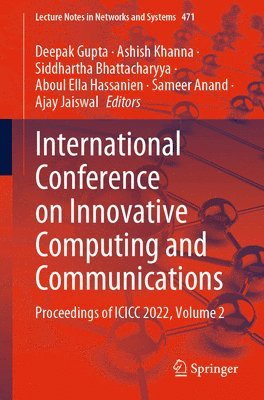 International Conference on Innovative Computing and Communications 1