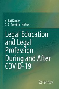 bokomslag Legal Education and Legal Profession During and After COVID-19