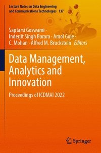 bokomslag Data Management, Analytics and Innovation