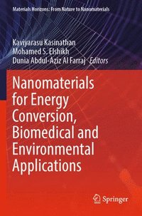 bokomslag Nanomaterials for Energy Conversion, Biomedical and Environmental Applications