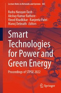 bokomslag Smart Technologies for Power and Green Energy