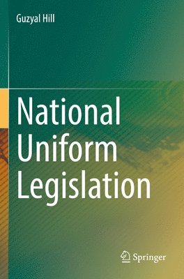 National Uniform Legislation 1