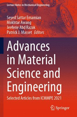 bokomslag Advances in Material Science and Engineering