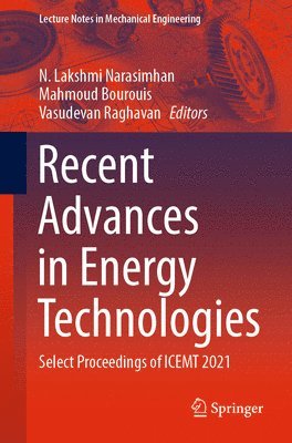 Recent Advances in Energy Technologies 1