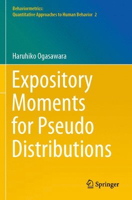 bokomslag Expository Moments for Pseudo Distributions