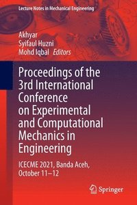 bokomslag Proceedings of the 3rd International Conference on Experimental and Computational Mechanics in Engineering