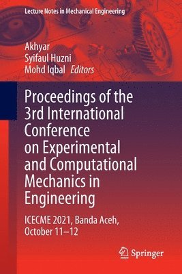 Proceedings of the 3rd International Conference on Experimental and Computational Mechanics in Engineering 1