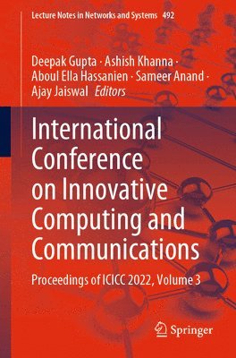 International Conference on Innovative Computing and Communications 1