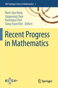 bokomslag Recent Progress in Mathematics