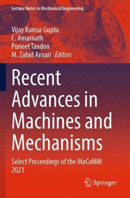 bokomslag Recent Advances in Machines and Mechanisms