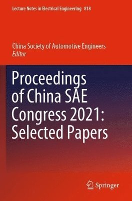 Proceedings of China SAE Congress 2021: Selected Papers 1