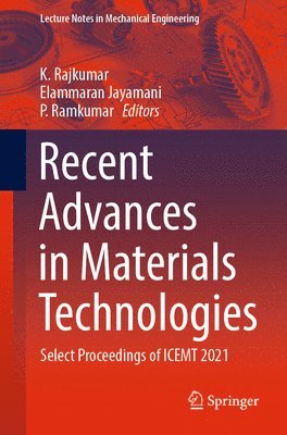 bokomslag Recent Advances in Materials Technologies