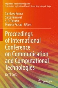 bokomslag Proceedings of International Conference on Communication and Computational Technologies