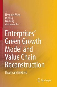 bokomslag Enterprises Green Growth Model and Value Chain Reconstruction