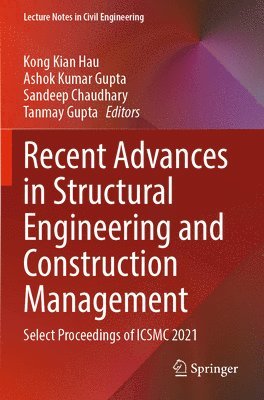 bokomslag Recent Advances in Structural Engineering and Construction Management