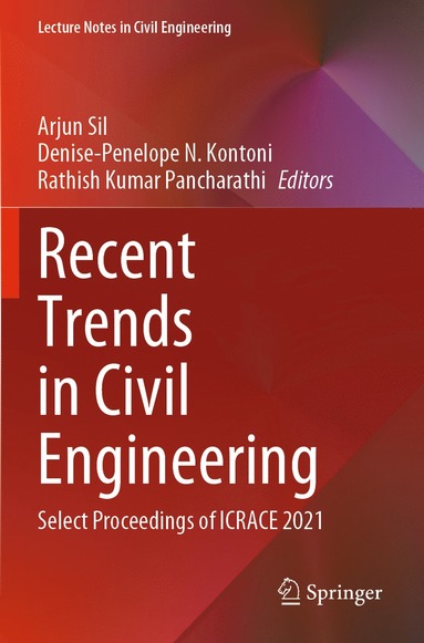 bokomslag Recent Trends in Civil Engineering