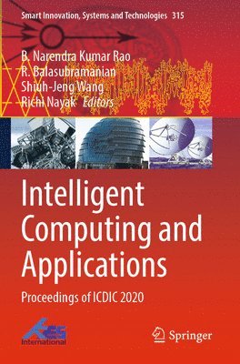 bokomslag Intelligent Computing and Applications