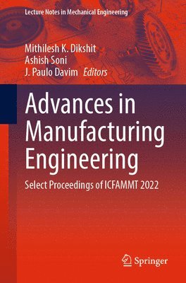 Advances in Manufacturing Engineering 1