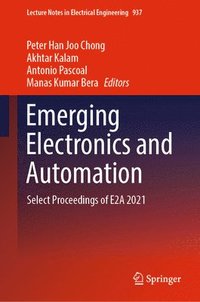 bokomslag Emerging Electronics and Automation