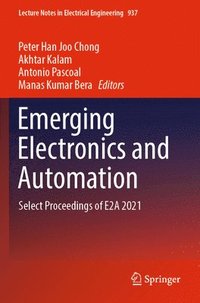 bokomslag Emerging Electronics and Automation