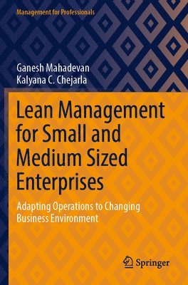 bokomslag Lean Management for Small and Medium Sized Enterprises