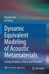 bokomslag Dynamic Equivalent Modeling of Acoustic Metamaterials